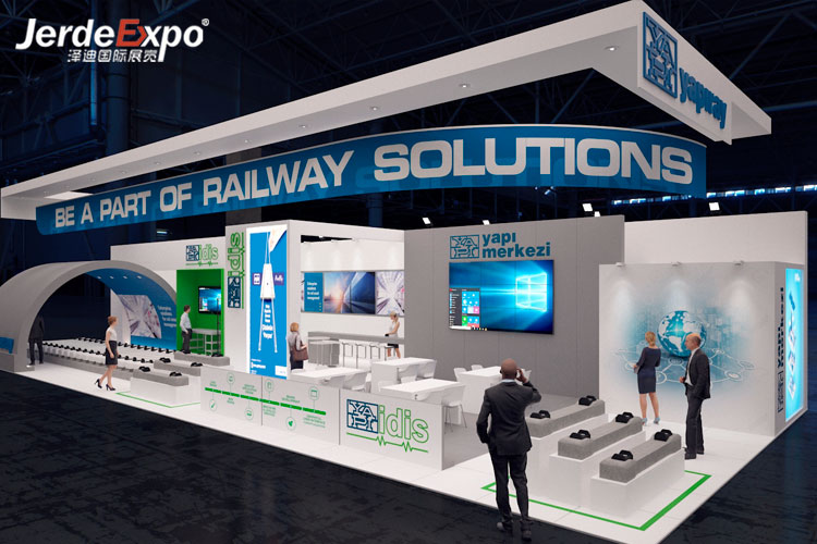 上海ptc展會搭建設計裝修的流程是怎樣?會展展位搭建使用材料!