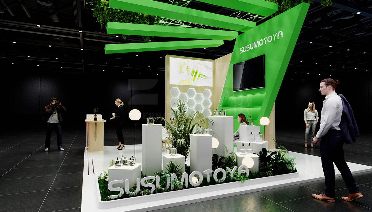 36㎡展會設計圖