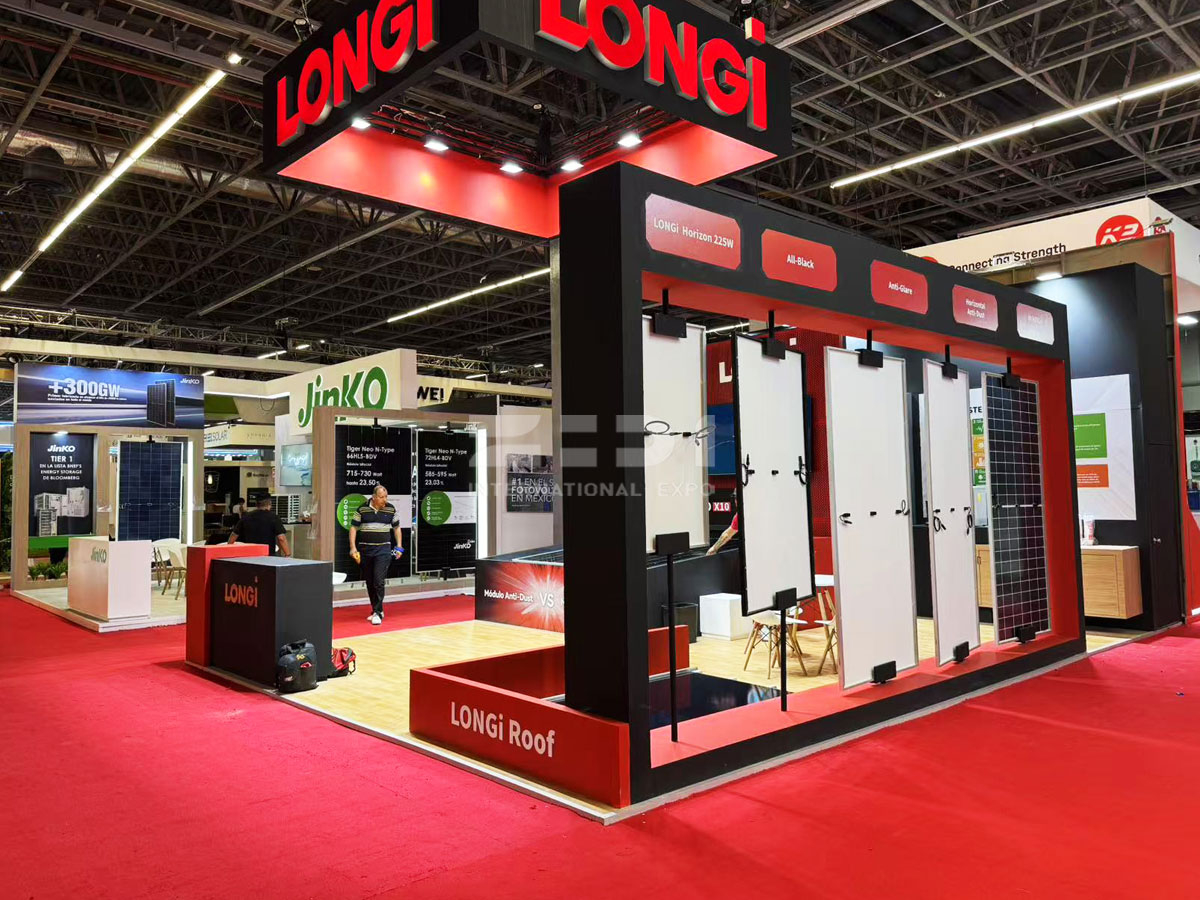 墨西哥光伏能源展臺設(shè)計